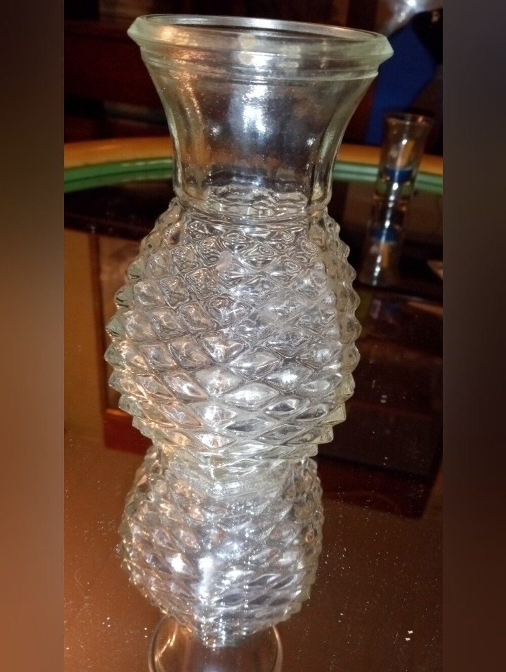 vintage 1980s FTD pineapple vase
